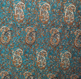 Silver Turquoise Metallic