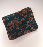 Black Paisley/Turquoise